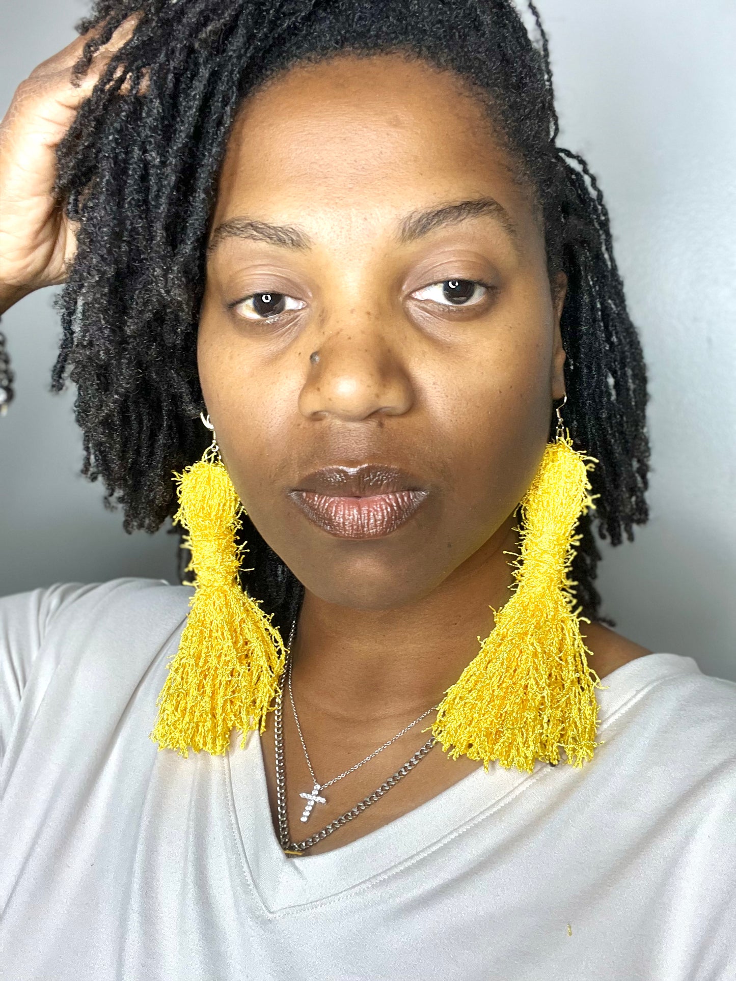 Sunshine Tassel Earrings