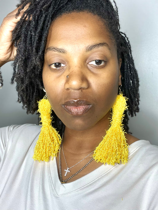 Sunshine Tassel Earrings