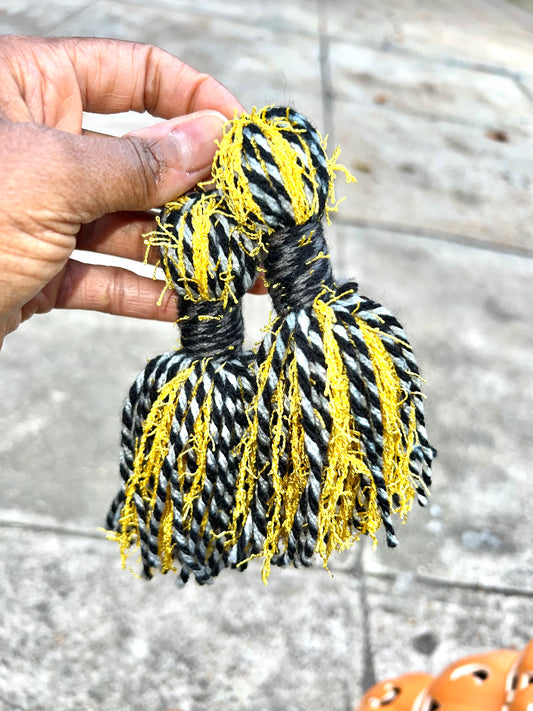 BEEZ IN THE TRAP TASSEL EARRINGS