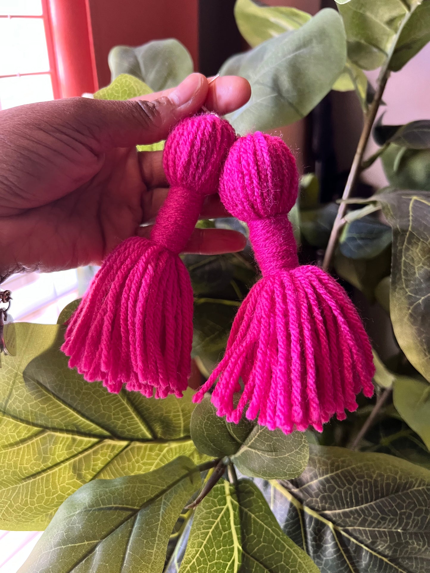 *CUSTOM/MAKE IT YOUR OWN* | REGULAR TASSEL YARN EARRINGS