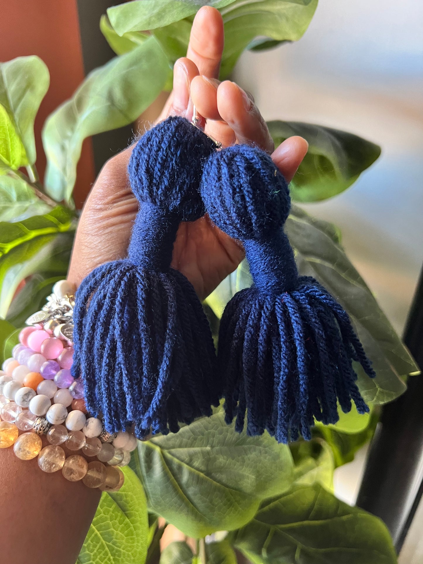 *CUSTOM/MAKE IT YOUR OWN* | REGULAR TASSEL YARN EARRINGS