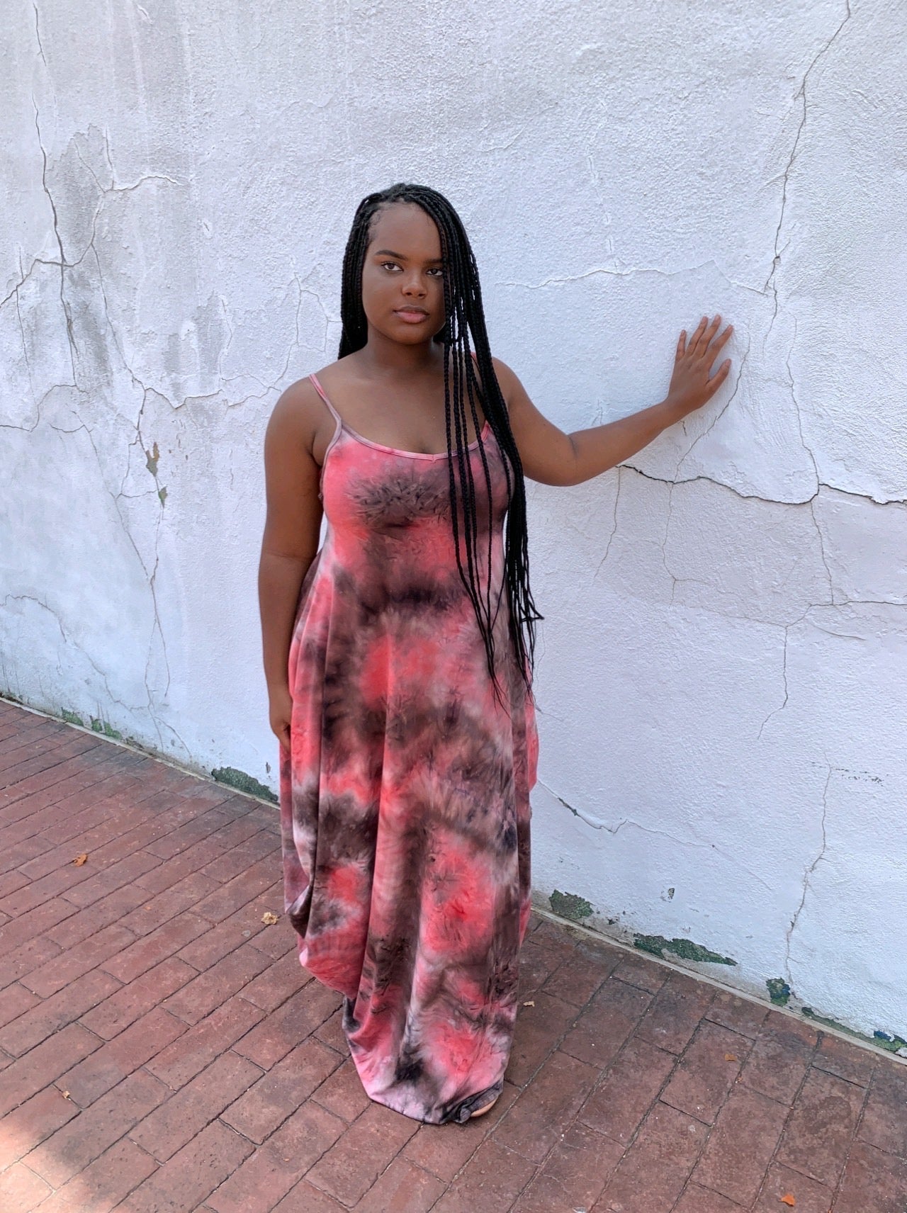 Nikki Tie Dye Maxi Dress | Neapolitan